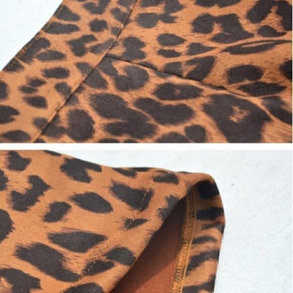 WILDSIDE leopard Print Mini Skirt - Picture 10 of 10